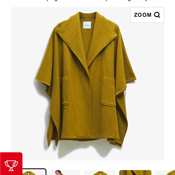 Nica Wool Coat (Pistachio) by Rotunda - Picture 5 of 7